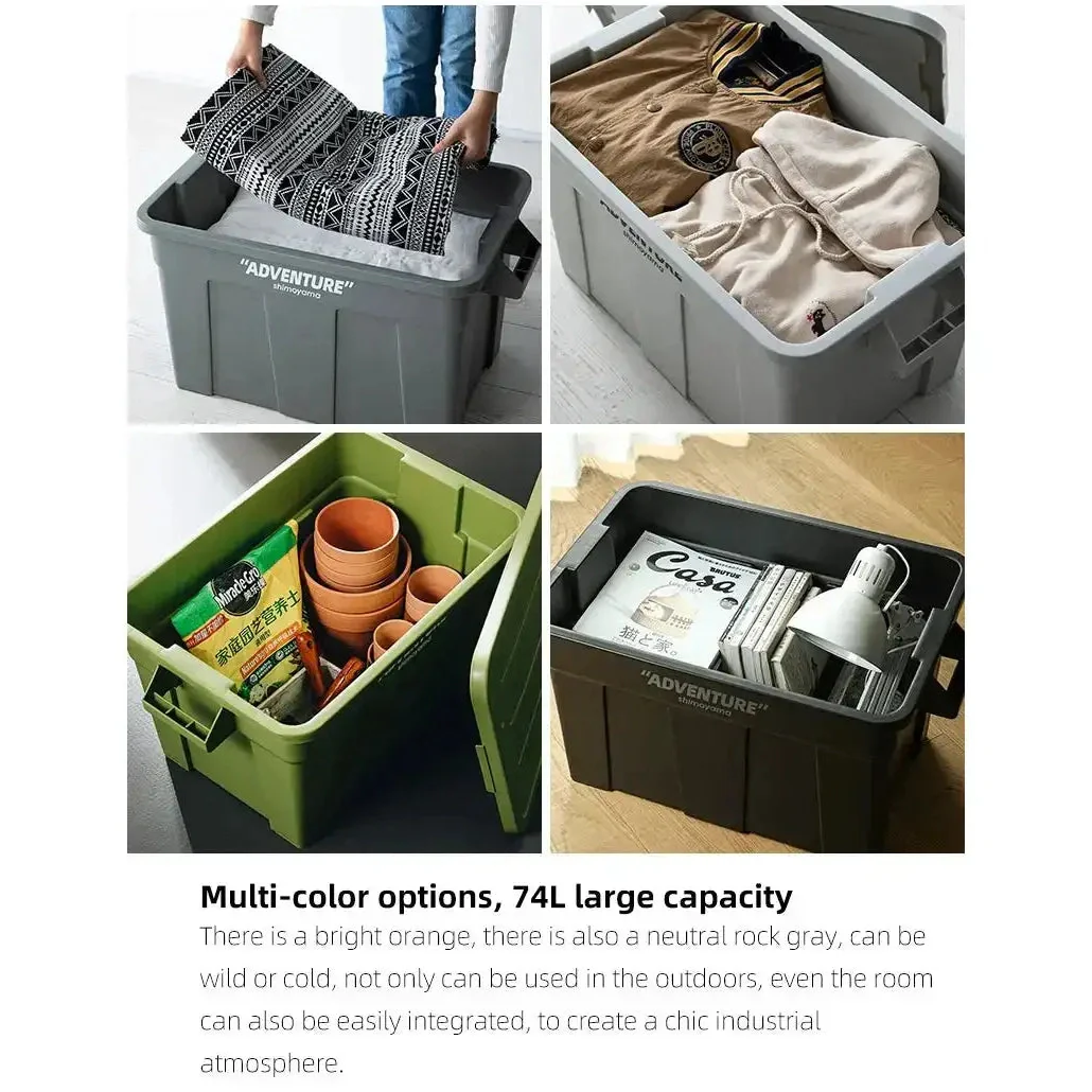 Shimoyama ADV Outdoor Storage Utility Box 74L - Image 10