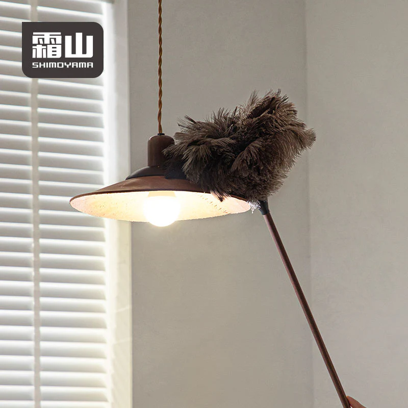 Shimoyama Anti-Static Ostrich Feather Duster - Extra Long - Image 2