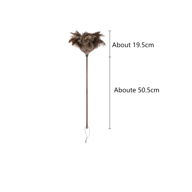 Shimoyama Anti-Static Ostrich Feather Duster - Extra Long - Image 5