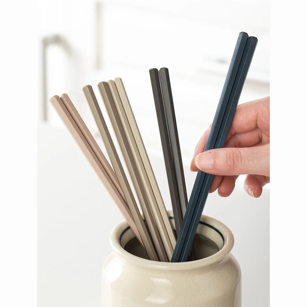 Shimoyama Antibacterial Hexagon Chopstick 5P Set - Image 5