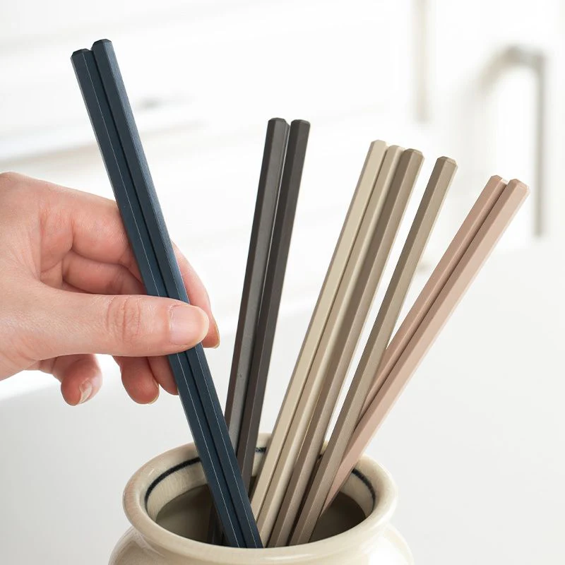Shimoyama Antibacterial Hexagon Chopstick 5P Set - Image 6