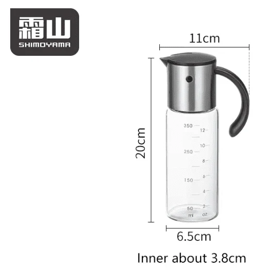 Shimoyama Auto Flip Borosilicate Glass Oil Pot 350ml - Image 2