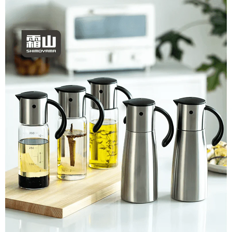 Shimoyama Auto Flip Stainless Steel Oil Pot 600ml - Image 6