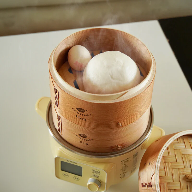 Shimoyama Bamboo Steamer Set 18cm - Image 6