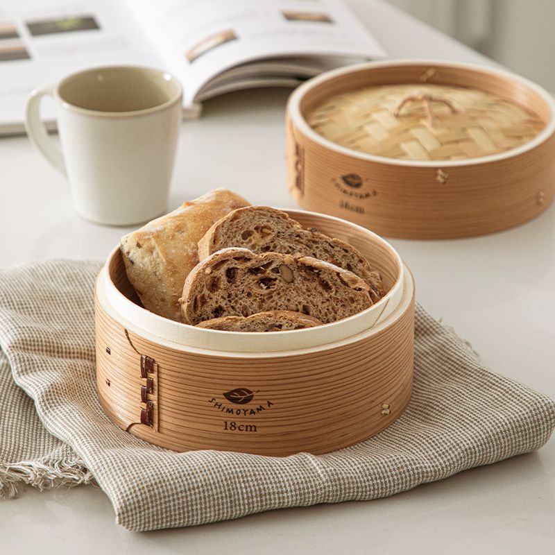 Shimoyama Bamboo Steamer Set 21cm - Image 4