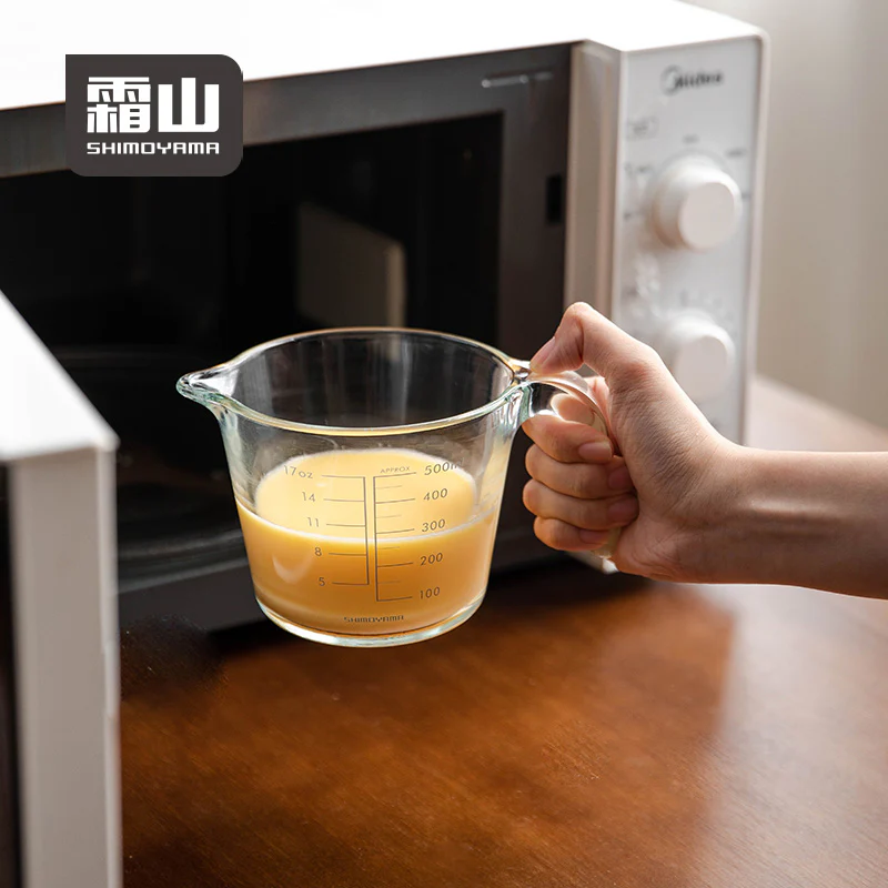 Shimoyama Borosilicate Glass Measuring Cup 500ml - Image 3