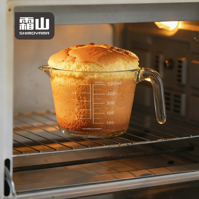 Shimoyama Borosilicate Glass Measuring Cup 500ml - Image 4
