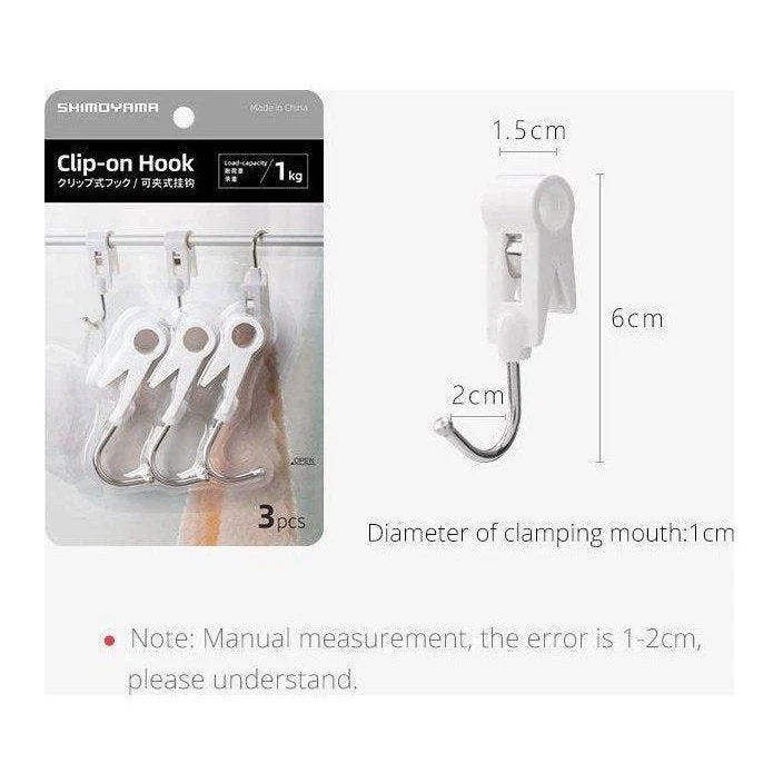 Shimoyama Clip-on Hook 3pcs - Image 2