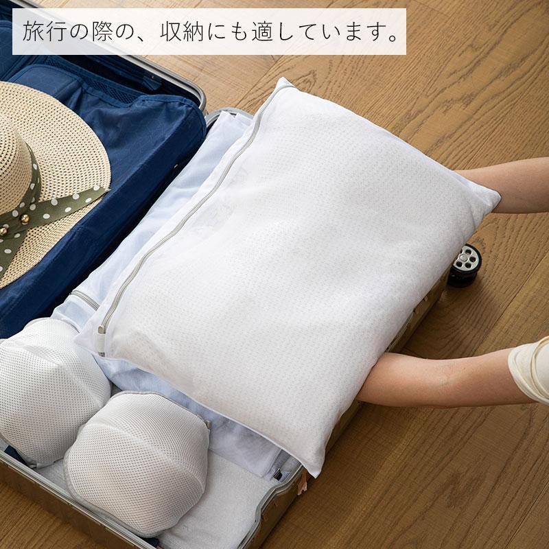 Shimoyama Mesh Square Laundry Bag - Coarse - Image 6