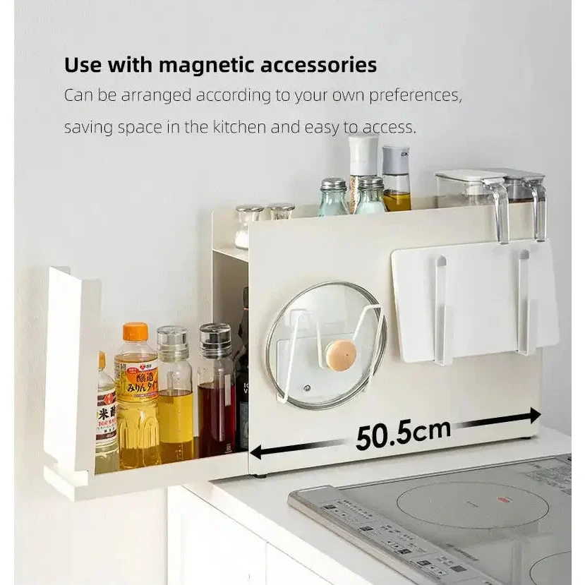 Shimoyama Magnetic Condiment Storage Rack Organiser Drawer Box - Image 9
