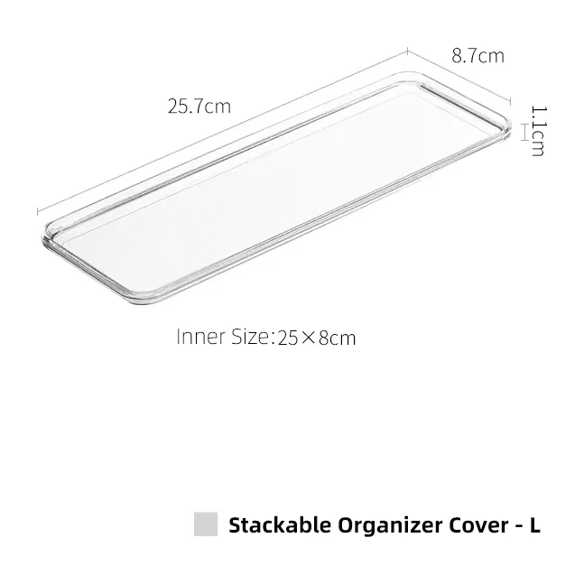 Shimoyama Desktop Storage Box White L Cover - Image 3
