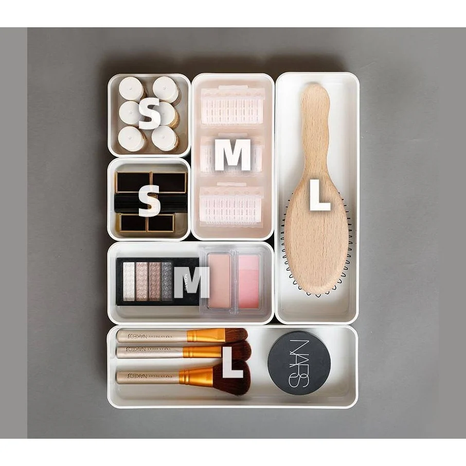 Shimoyama Desktop Storage Box White M - Image 6