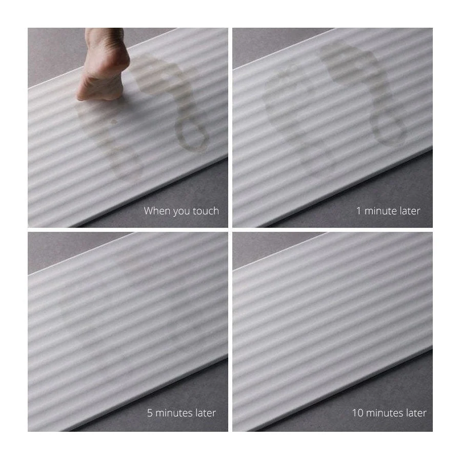 Shimoyama Diatomite Wave Bath Mat - Image 4