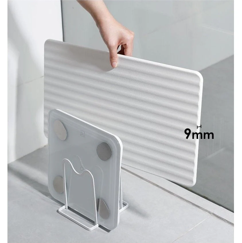 Shimoyama Diatomite Wave Bath Mat - Image 5