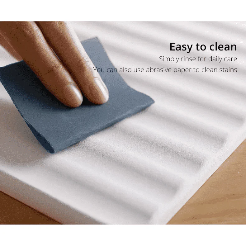 Shimoyama Diatomite Wave Bath Mat - Image 7