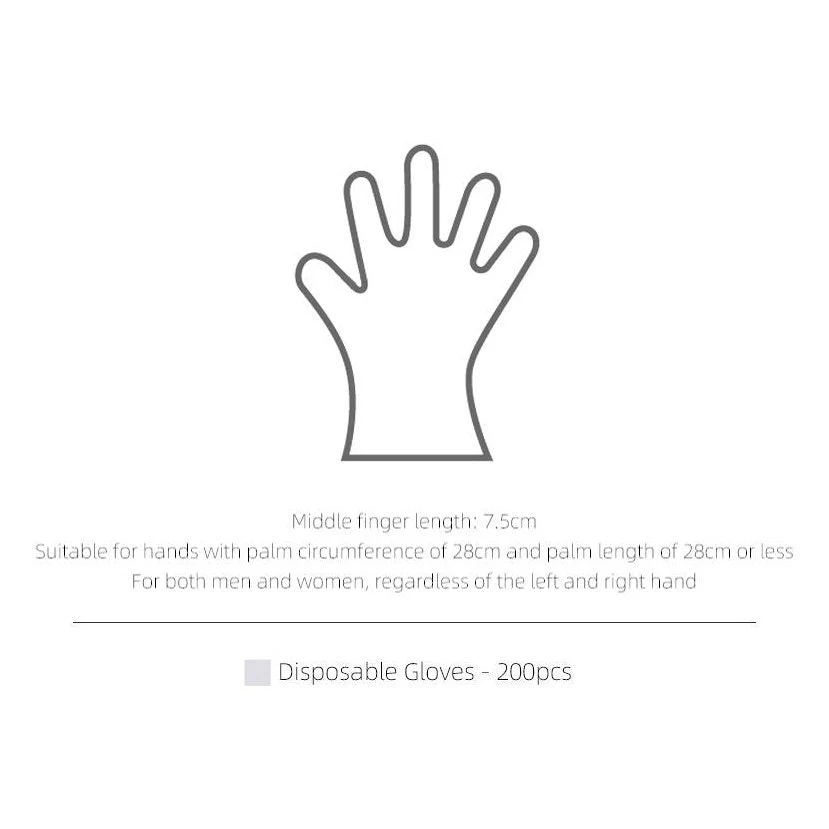 Shimoyama Disposable Gloves 200Pcs - Image 6