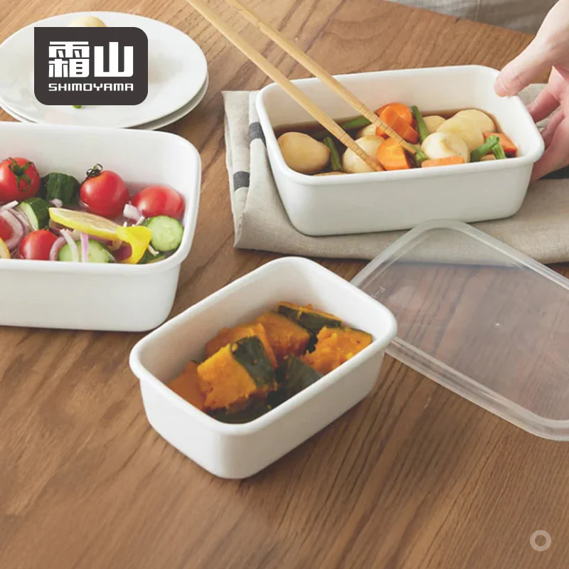 Shimoyama Enamel Storage Box 1500ml - Image 5