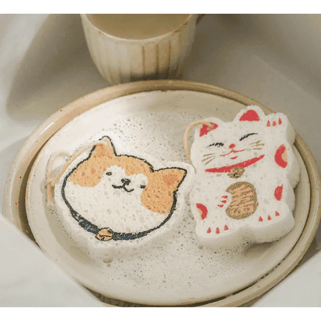 Shimoyama Expandable Cleaning Sponge - Image 5