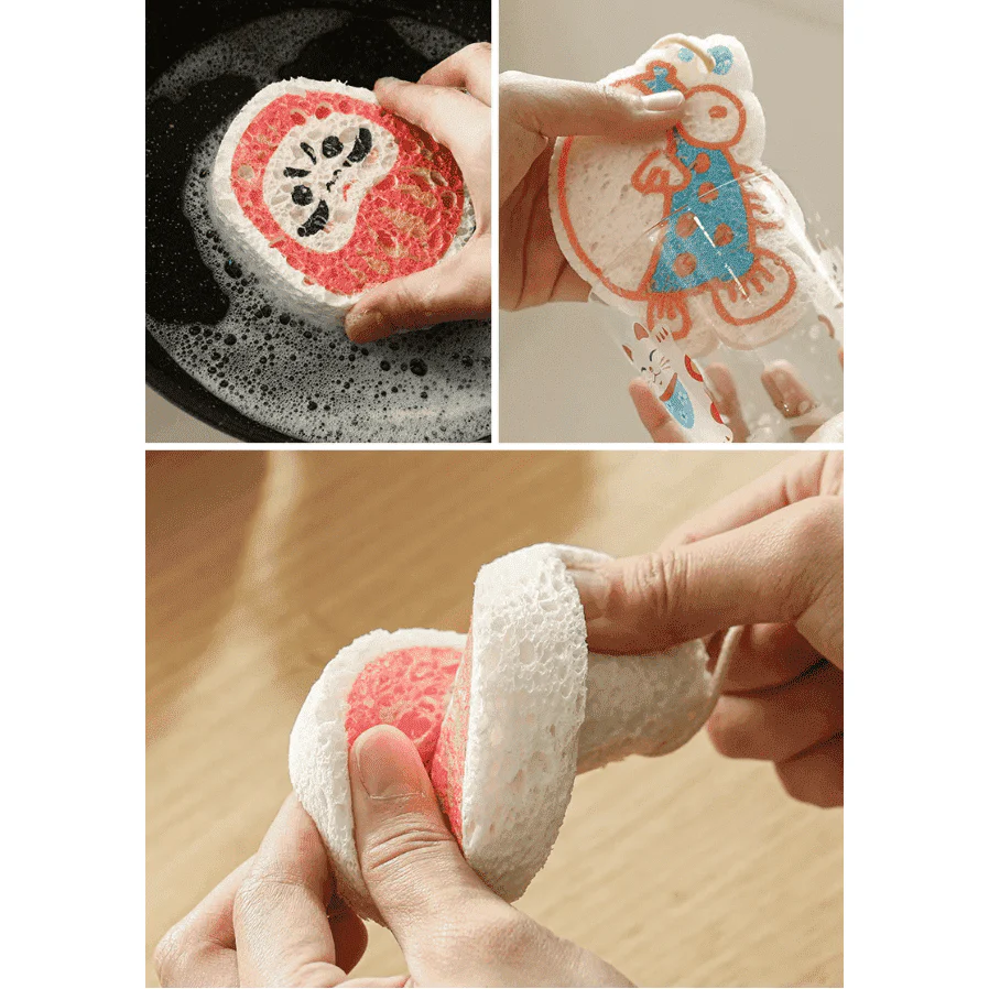 Shimoyama Expandable Cleaning Sponge - Image 12
