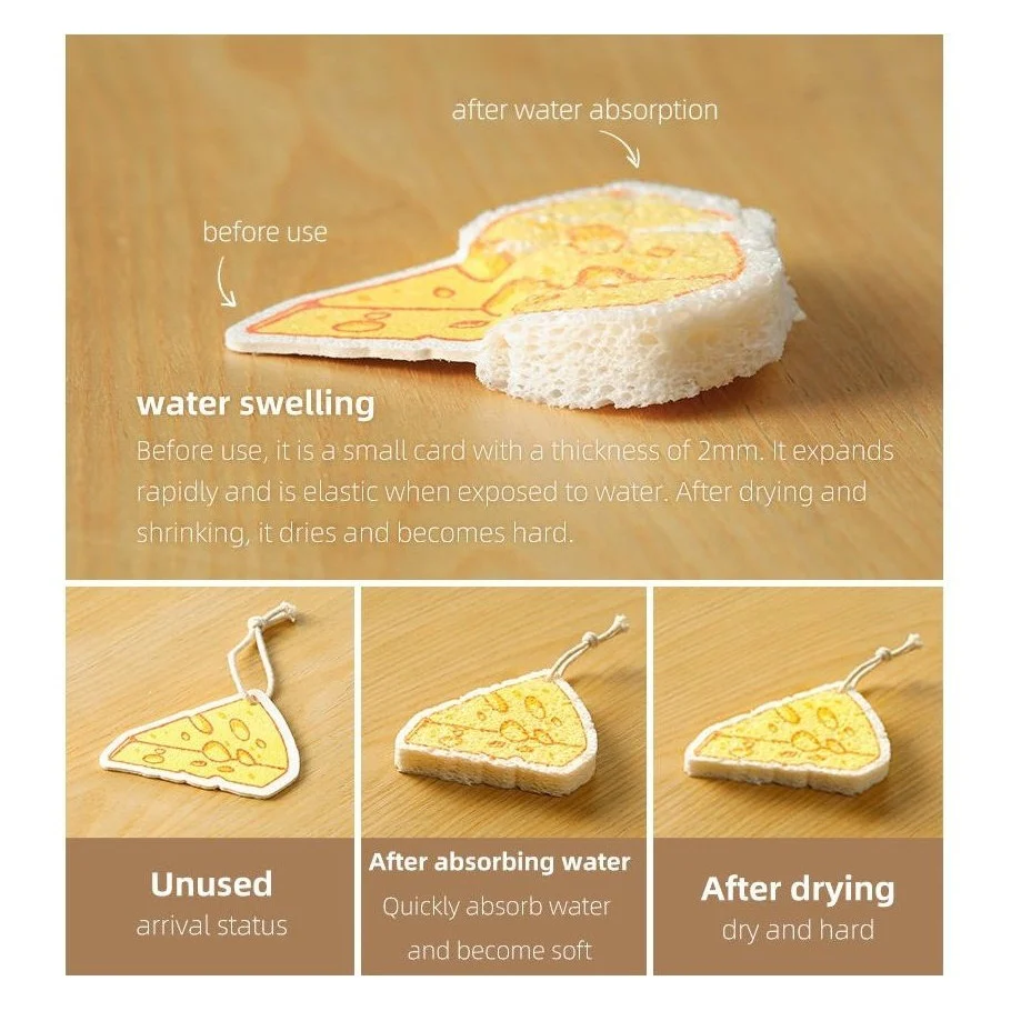Shimoyama Expandable Cleaning Sponge - Image 4