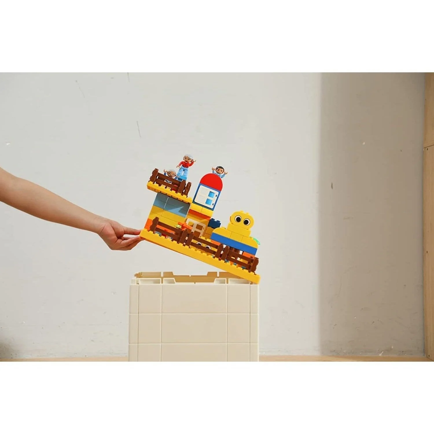 Shimoyama Foldable Brick Toy Storage Box 25L - Image 19