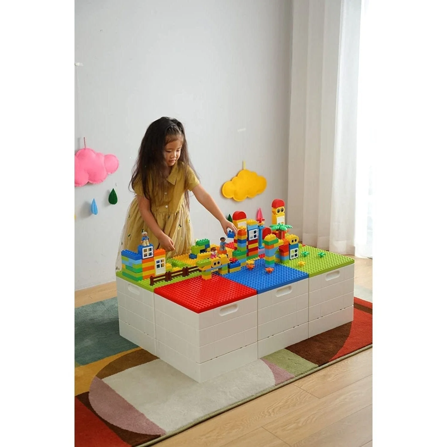Shimoyama Foldable Brick Toy Storage Box 25L - Image 23