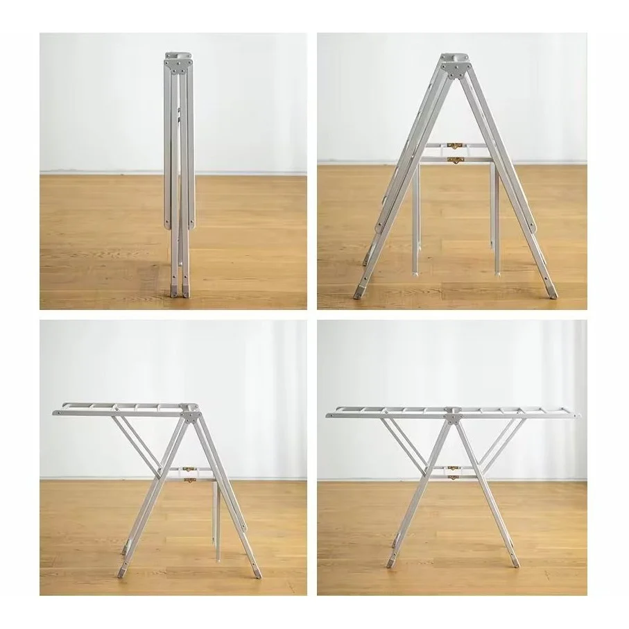 Shimoyama Wing Folding Clothes Drying Rack - L - Image 10