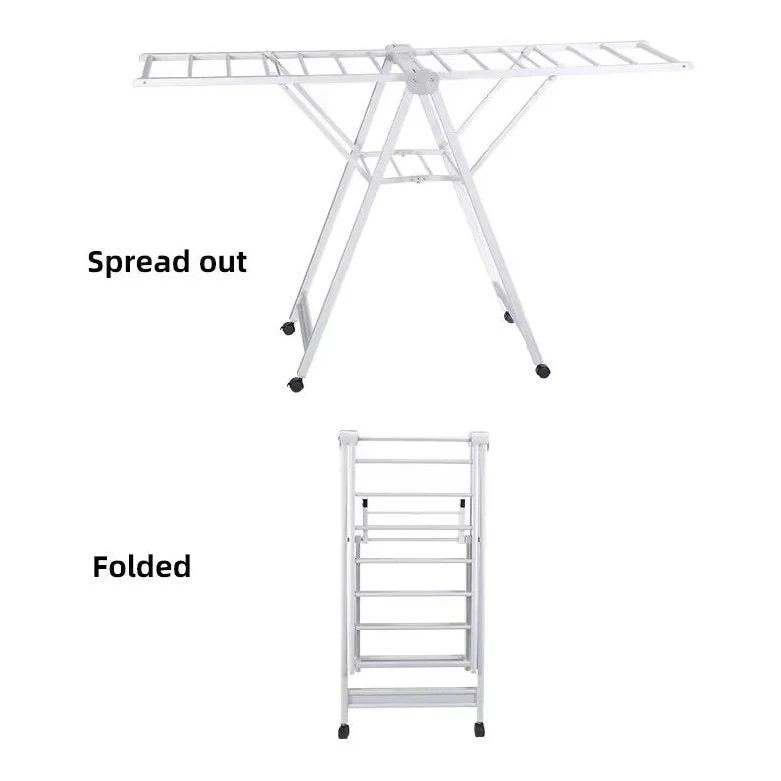 Shimoyama Wing Folding Clothes Drying Rack - L - Image 2