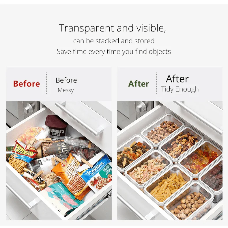 Shimoyama Food Storage Clear Container - 2.4L - Image 10