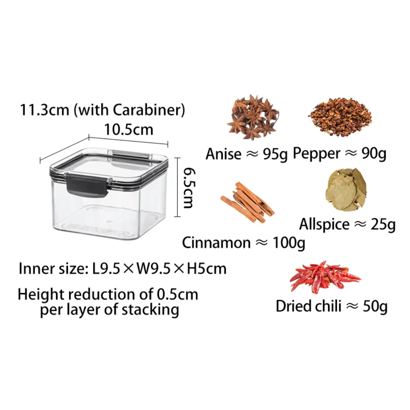 Shimoyama Fresh Storage Container 460ml - Image 8
