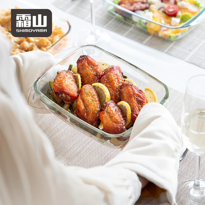 Shimoyama Glass Baking Tray 0.8L - Image 4