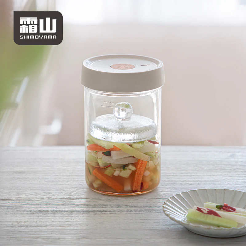 Shimoyama Glass Weight & Jar Pickling Set - Image 2