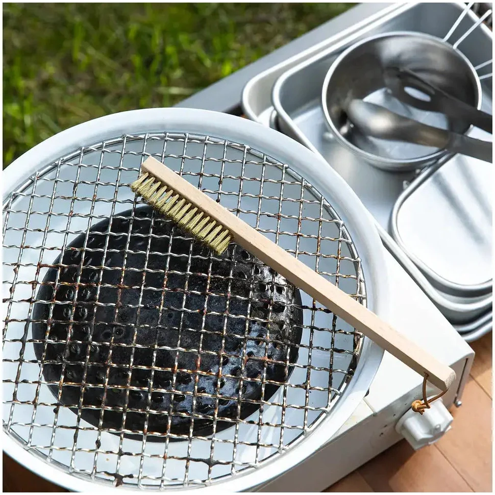 Shimoyama Grill Brass Cleaning Brush - Image 5