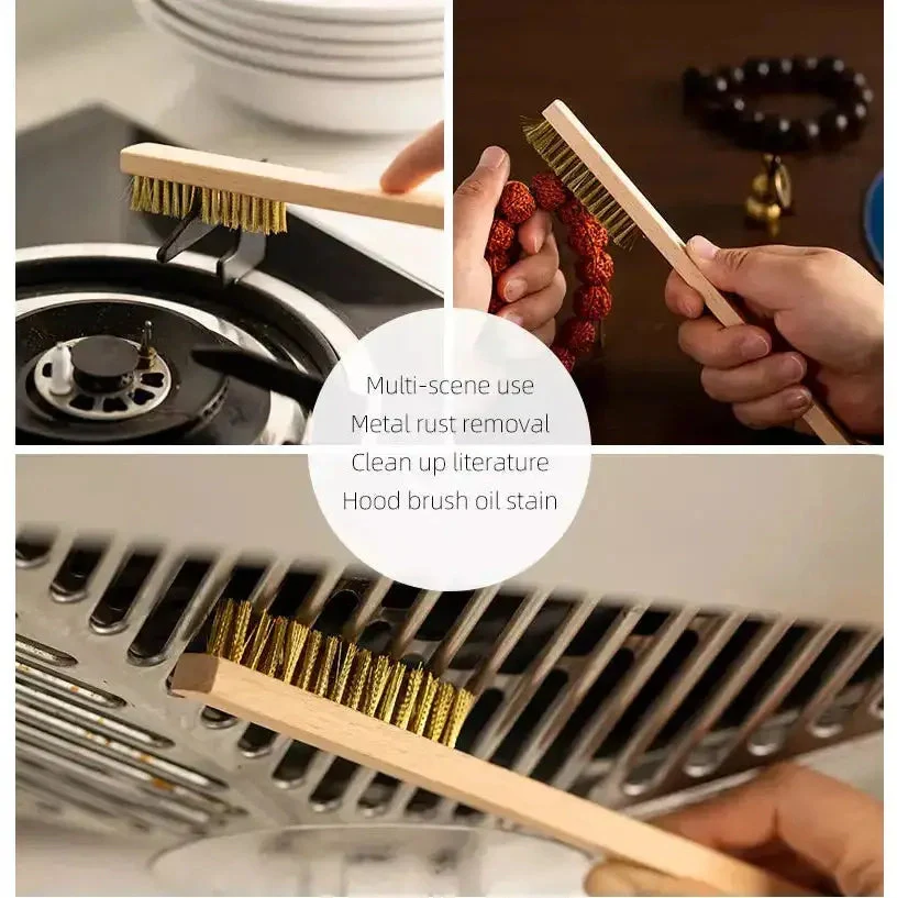 Shimoyama Grill Brass Cleaning Brush - Image 6