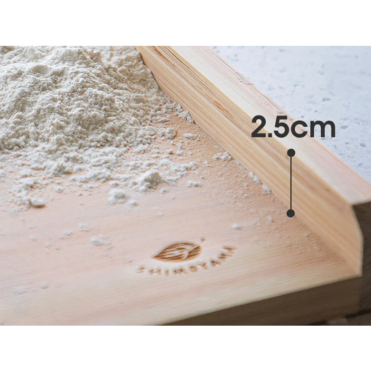 Shimoyama Hinoki Pastry Board 45 x 35 x 4cm - Image 5