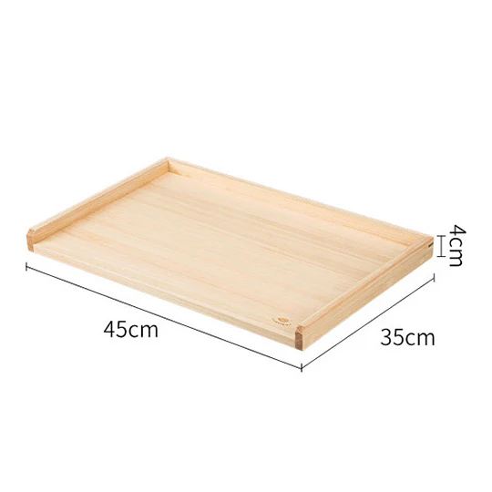 Shimoyama Hinoki Pastry Board 45 x 35 x 4cm - Image 6