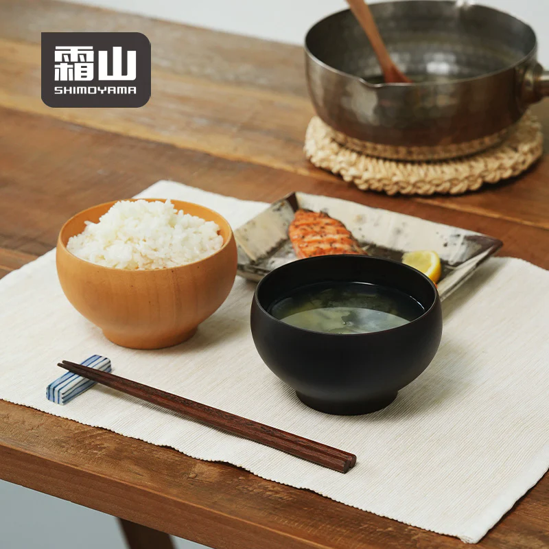 Shimoyama Jujube Wood Bowl 11.5D 7H - Image 3