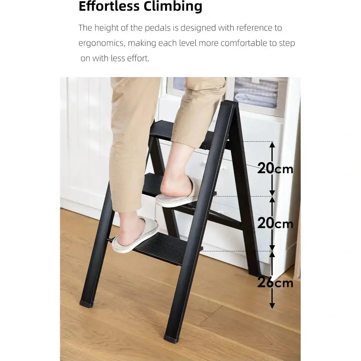 Shimoyama Lightweight 3 Step Stool - Image 4