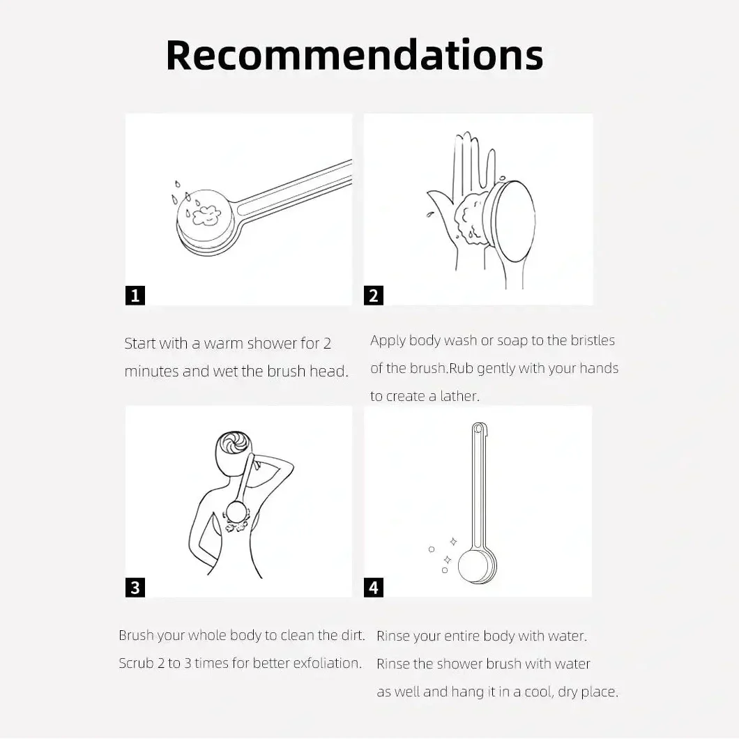 Shimoyama Long-Handled Body Brush - Image 6
