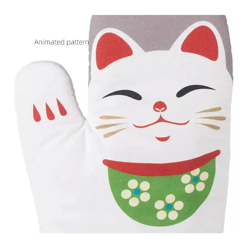 Shimoyama Maneki Neko Oven Mitt - Image 4