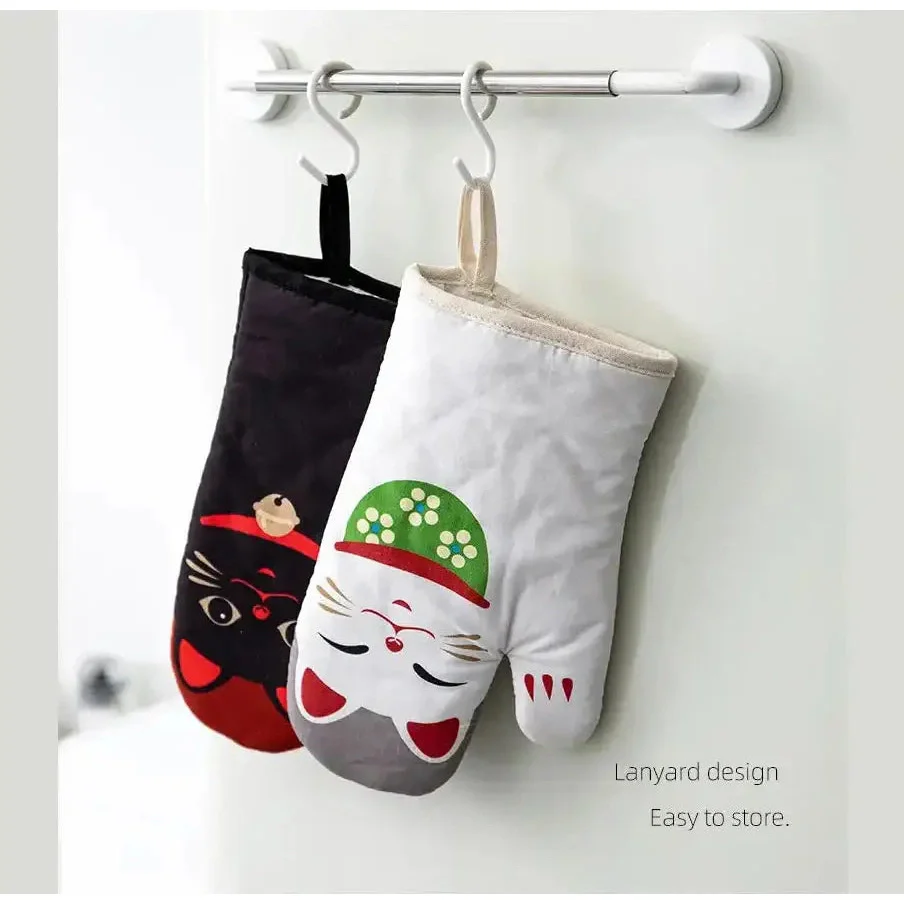Shimoyama Maneki Neko Oven Mitt - Image 6