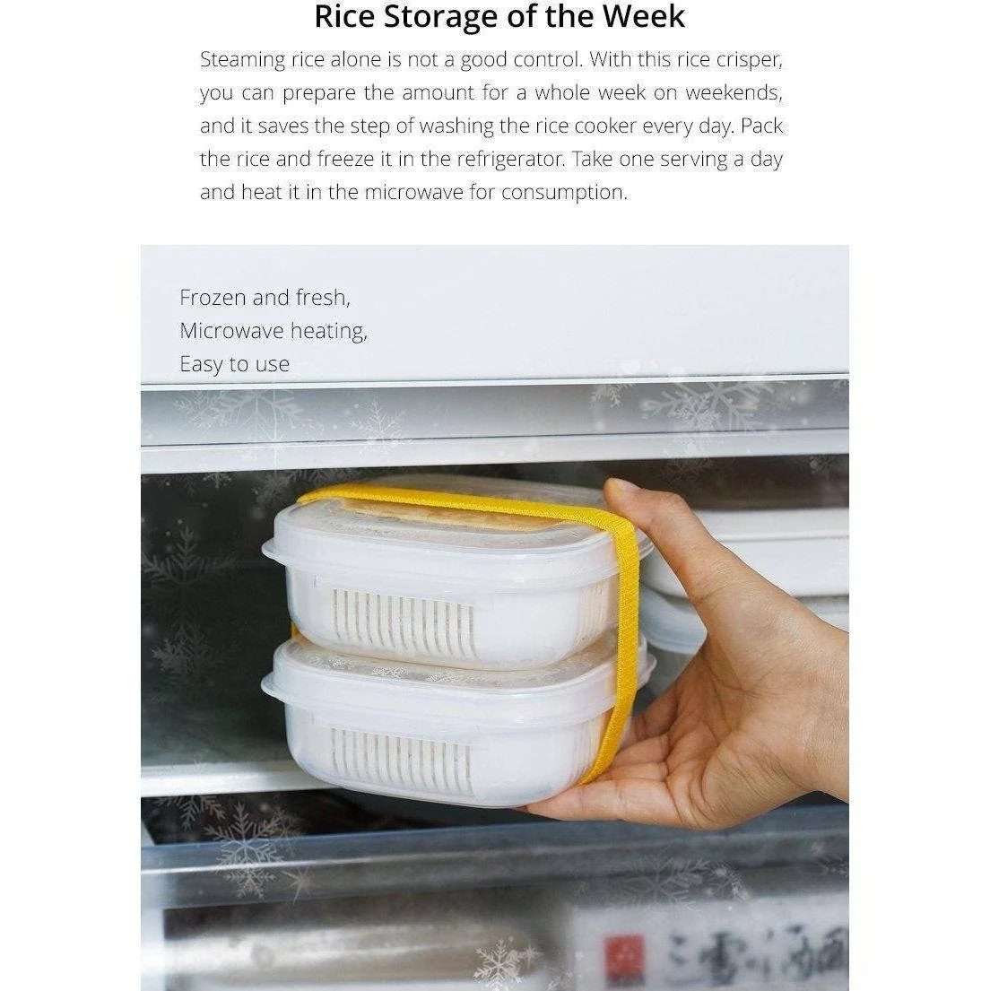 Shimoyama Rice Microwave Steamer 400ml - Image 3