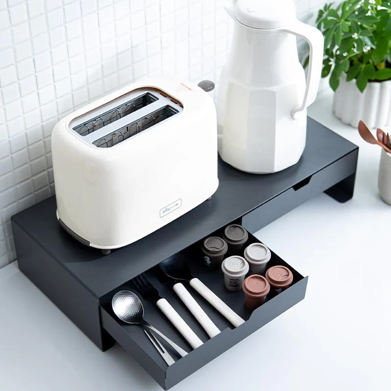 Shimoyama Monitor Stand With Drawers - 50cm - Image 18