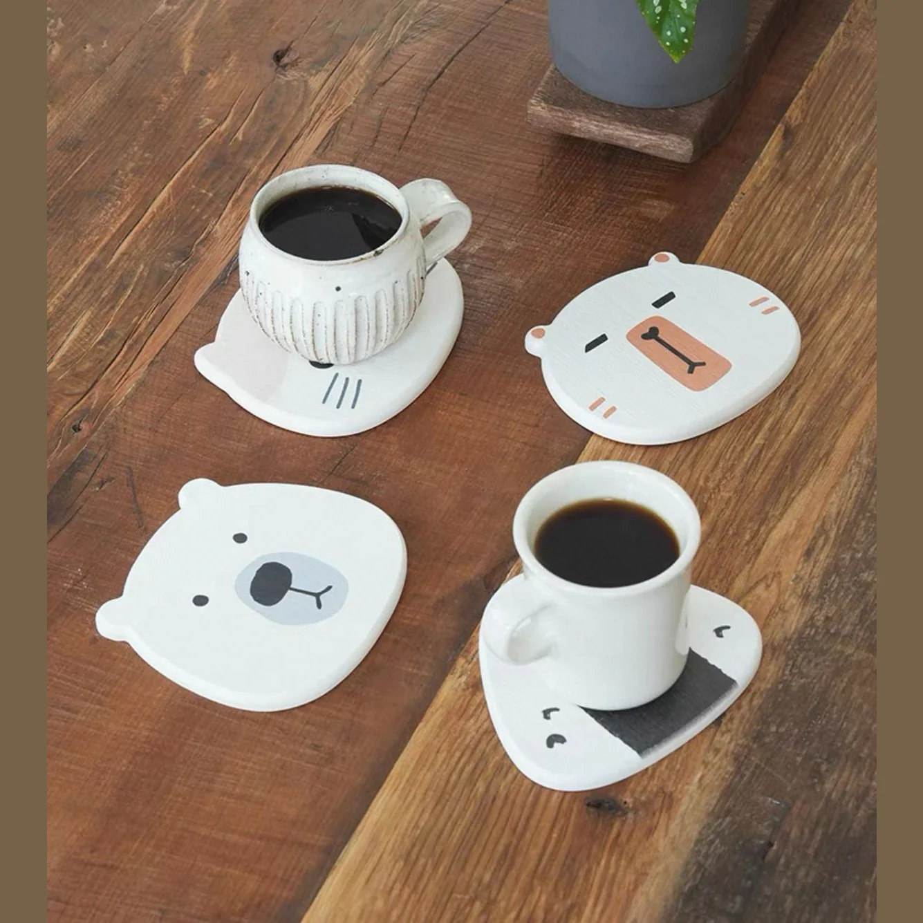 Shimoyama Onigiri Diatomite Coaster - Image 3