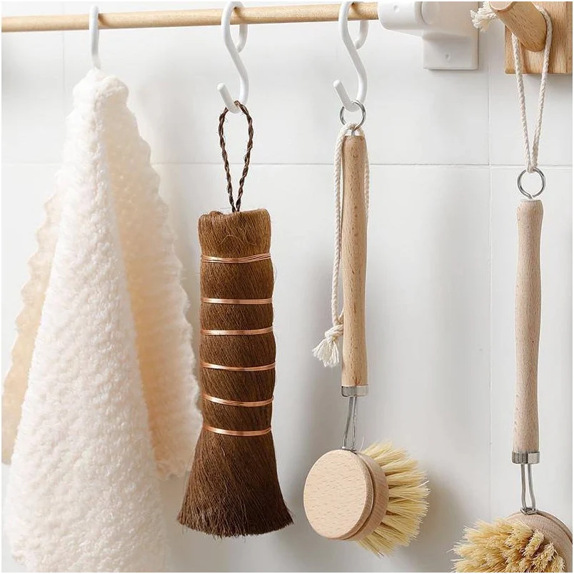 Shimoyama Palm Cleaning Pot Brush - Image 5