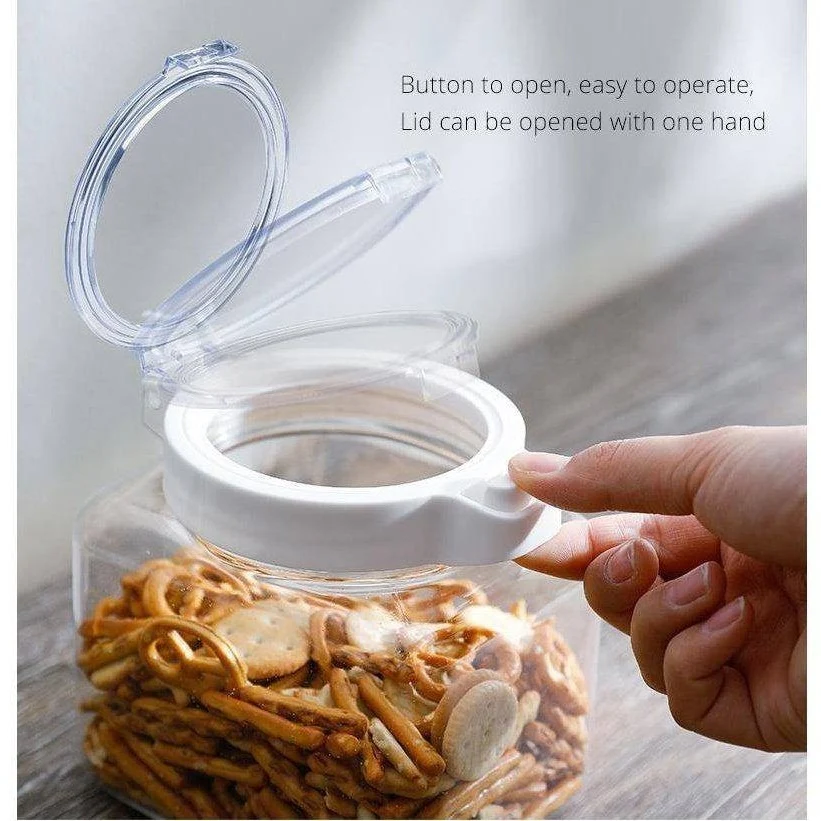 Shimoyama Plastic Storage Jar  1500ml - Image 3