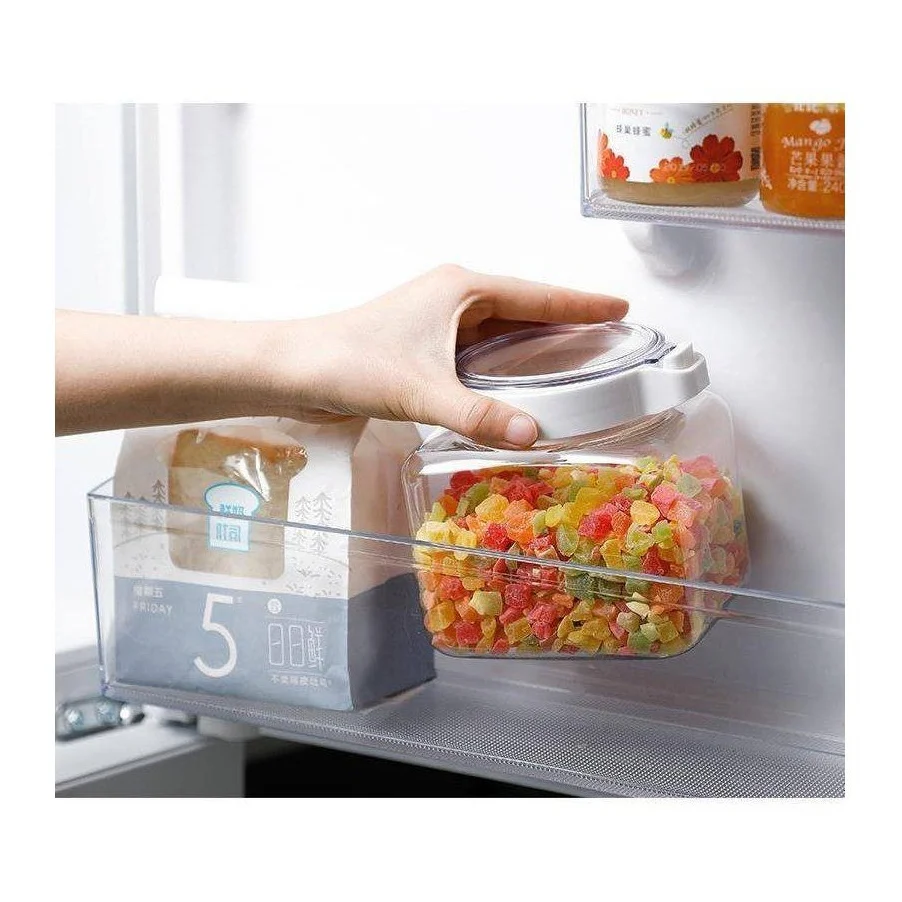 Shimoyama Plastic Storage Jar  1500ml - Image 6
