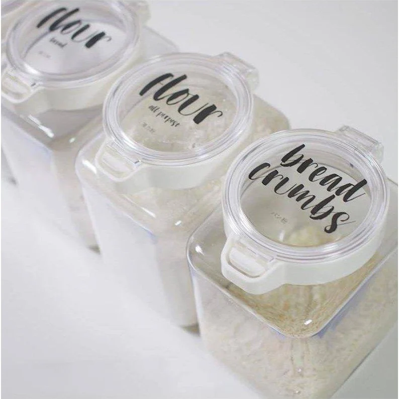 Shimoyama Plastic Storage Jar 900ml - Image 9