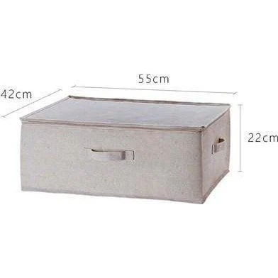 Shimoyama Linen Quilt Storage Bag 42X55X22cm - Image 7