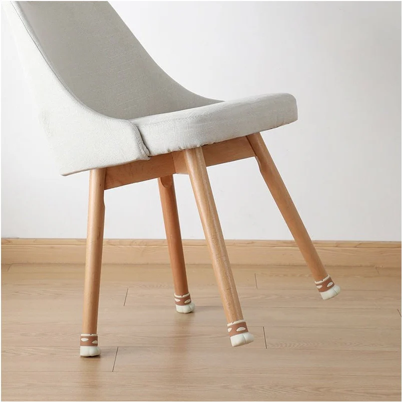 Shimoyama Silicone Chair Leg Cat Pad - Anti Skid - 4P - Image 3